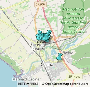 Mappa Via dell'Artigianto, 57023 Cecina LI, Italia (0.47273)