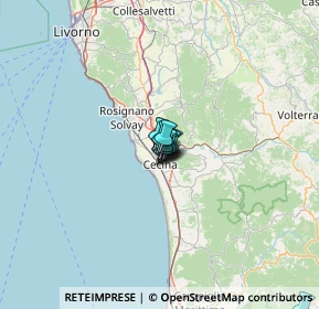 Mappa Via dell'Artigianto, 57023 Cecina LI, Italia (5.46545)
