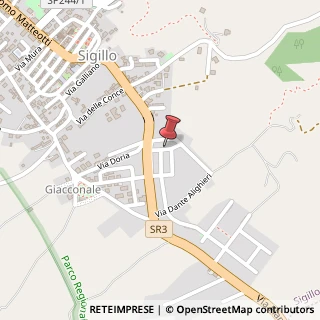 Mappa Via giuseppe garibaldi 15, 06021 Sigillo, Perugia (Umbria)