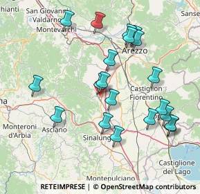 Mappa Viale Santa Maria delle Vertighe, 52048 Monte San Savino AR, Italia (16.4775)
