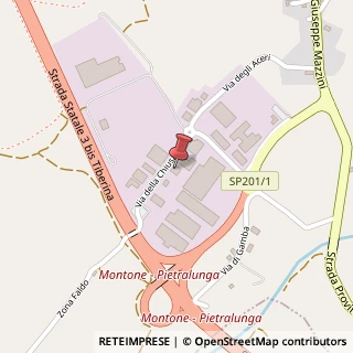 Mappa Via dell'Industria, 7, 06014 Montone, Perugia (Umbria)