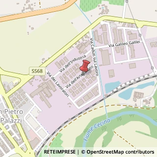 Mappa Dell'artigianato, 57023 Cecina, Livorno (Toscana)