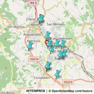 Mappa Viale Avignone, 53100 Siena SI, Italia (1.65846)