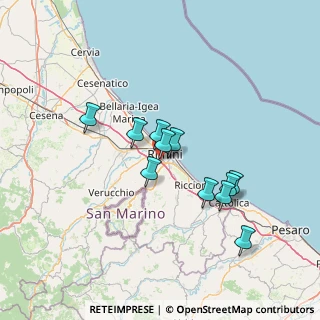 Mappa Via Aldo Francesco Massera, 47923 Rimini RN, Italia (11.82545)