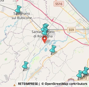 Mappa Via Massarotto, 47822 Santarcangelo di Romagna RN, Italia (6.20538)