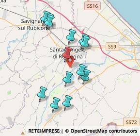 Mappa Via Massarotto, 47822 Santarcangelo di Romagna RN, Italia (3.53769)