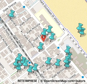 Mappa Viale Torino, 47924 Rimini RN, Italia (0.1625)