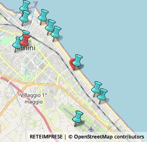 Mappa Viale Torino, 47924 Rimini RN, Italia (2.66769)