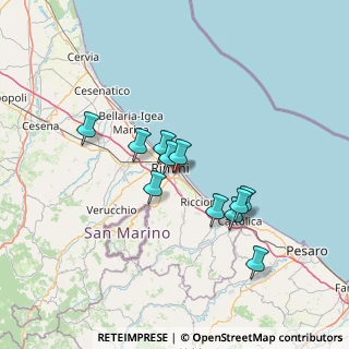 Mappa Via Flaminia, 47923 Rimini RN, Italia (11.76818)