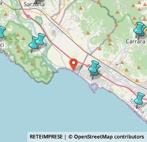 Mappa SP 432, 19038 Marinella di Sarzana SP, Italia (6.50455)