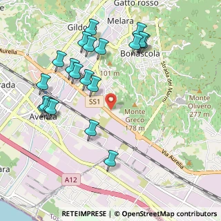 Mappa Via Frassina, 54033 Carrara MS, Italia (1.156)