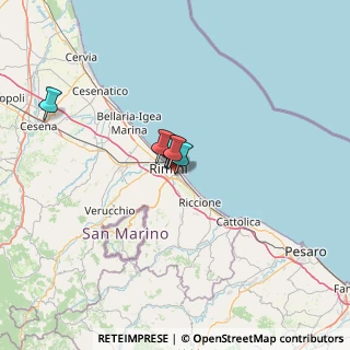 Mappa Via Gaspara Stampa, 47923 Rimini RN, Italia (33.37364)