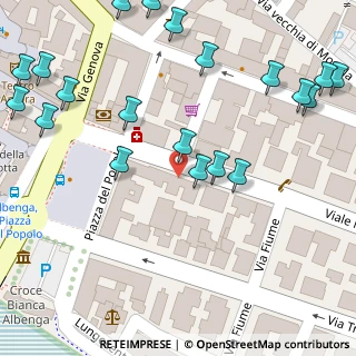 Mappa Piazza Caduti della, 17031 Albenga SV, Italia (0.0905)