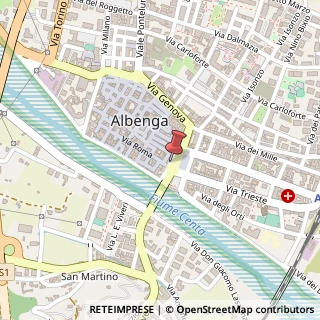 Mappa 17031 Albenga SV, Italia, 17031 Albenga, Savona (Liguria)