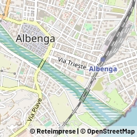 Kaart Albenga