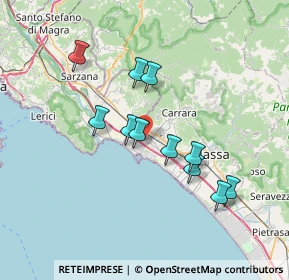 Mappa Via Covetta, 54033 Carrara MS, Italia (6.40636)