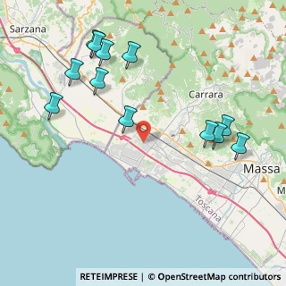 Mappa Via Covetta, 54033 Carrara MS, Italia (4.82417)