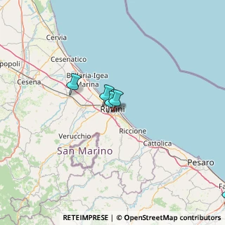 Mappa Via Abruzzo, 47923 Rimini RN, Italia (52.80333)