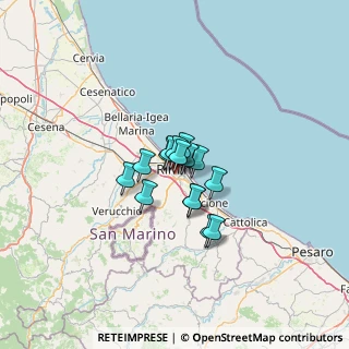 Mappa Rimini, 47923 Rimini RN, Italia (6.78733)