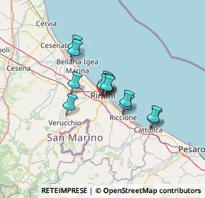 Mappa Rimini, 47923 Rimini RN, Italia (8.43154)