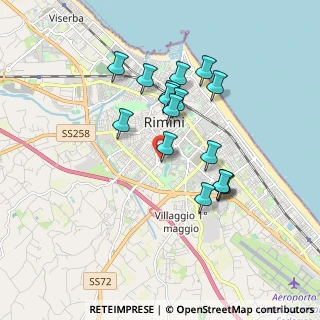 Mappa Rimini, 47923 Rimini RN, Italia (1.60125)
