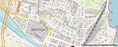 Mappa Albenga