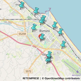 Mappa Via Acquario, 47923 Rimini RN, Italia (2.12167)
