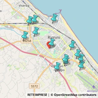 Mappa Via Acquario, 47923 Rimini RN, Italia (2.23385)
