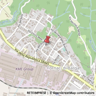 Mappa Via Risorgimento, 12, 55051 Barga, Lucca (Toscana)