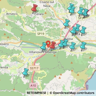 Mappa Via dell'industria, 17031 Villanova d'Albenga SV, Italia (2.73059)
