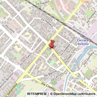 Mappa Via Giovan Pietro, 17, 54033 Carrara MS, Italia, 54033 Carrara, Massa-Carrara (Toscana)