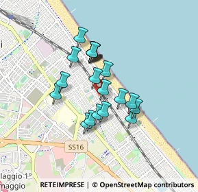 Mappa Via Andrea Maffei, 47924 Rimini RN, Italia (0.658)