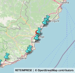 Mappa REGIONE BUESINO, 17031 Albenga SV, Italia (32.70467)