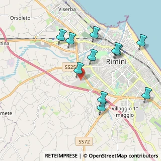 Mappa Via Rigoletto, 47923 Rimini RN, Italia (2.11091)