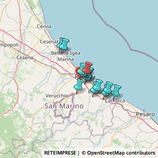 Mappa Via Rigoletto, 47923 Rimini RN, Italia (8.295)