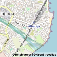 Mapa Albenga