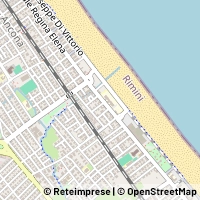 Hartă Rimini
