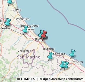 Mappa Via Vittorio Betteloni, 47924 Rimini RN, Italia (16.16923)