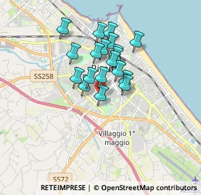 Mappa Via della Fiera, 47923 Rimini RN, Italia (1.29842)