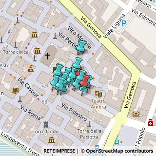 Mappa Via Archivolto del Teatro, 17031 Albenga SV, Italia (0)