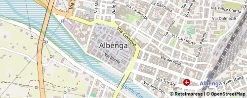 Mappa Albenga