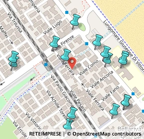 Mappa Viale Lecco, 47924 Rimini RN, Italia (0.15333)