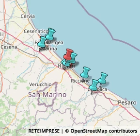 Mappa Via Pintor G, 47924 Rimini RN, Italia (10.03273)