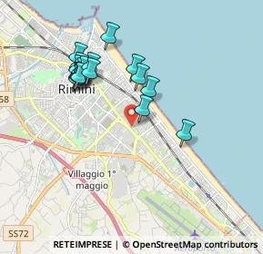 Mappa Via Pintor G, 47924 Rimini RN, Italia (1.78353)