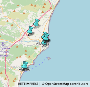 Mappa Via Papa Giovanni XXIII, 17031 Albenga SV, Italia (2.18273)