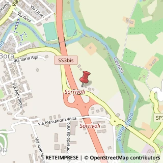 Mappa Via Albert Einstein, 44, 47025 Mercato Saraceno, Forlì-Cesena (Emilia Romagna)