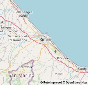 Mappa 47923 Rimini RN, Italia (5.8355)
