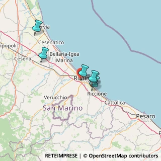 Mappa Via Alfredo Panzini, 47923 Rimini RN, Italia (33.50583)