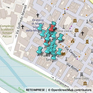Mappa Piazza S. Siro, 17031 Albenga SV, Italia (0)