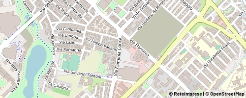 Mappa Rimini